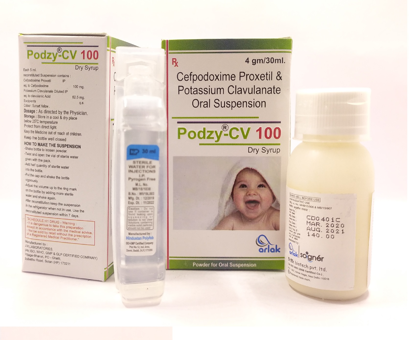 PODZY-CV-100 WITH WATER 